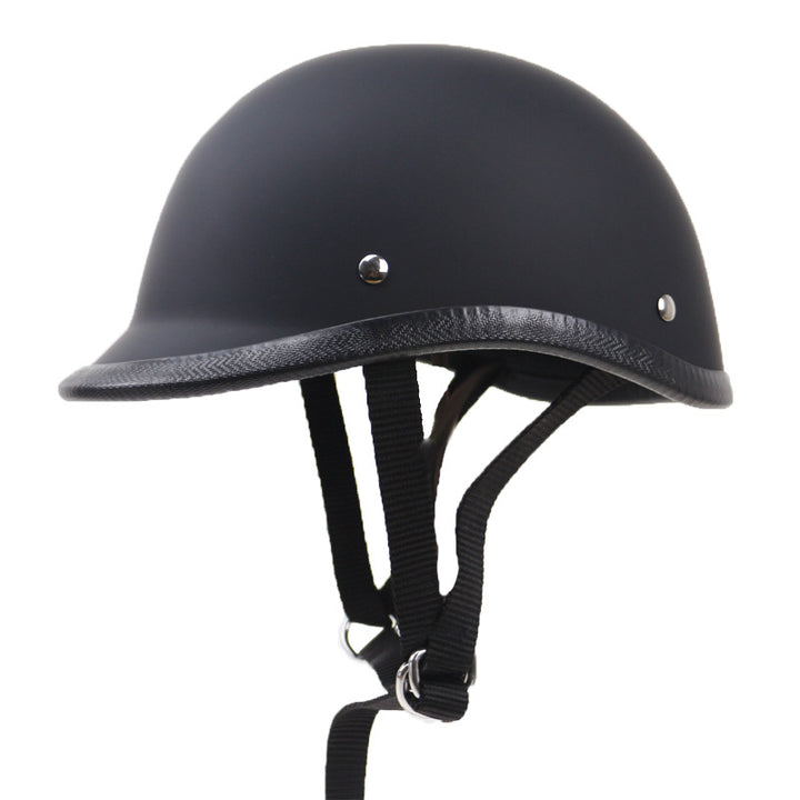 Classic Lightweight Motorcycle Safety Helmet Bowlift