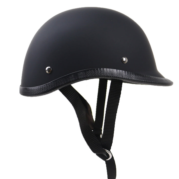 Classic Lightweight Motorcycle Safety Helmet Bowlift