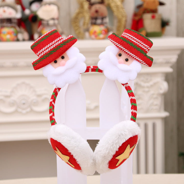 Holiday-Themed Plush Headband Bowlift