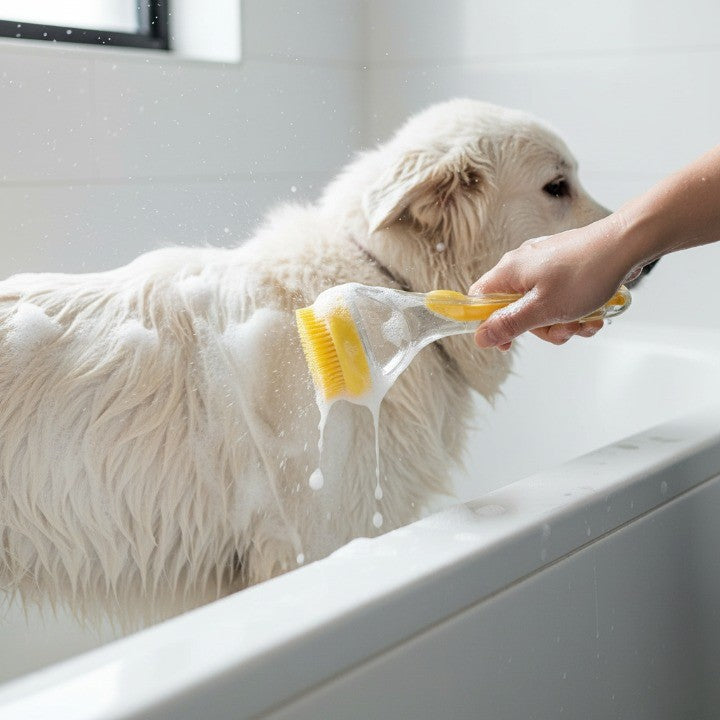 BowLift | Bubbly Cleaner Pet Bath Massage Brush