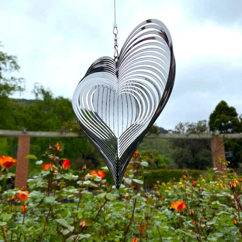 BowLift | Rotating Wind Bell made of Stainless Steel