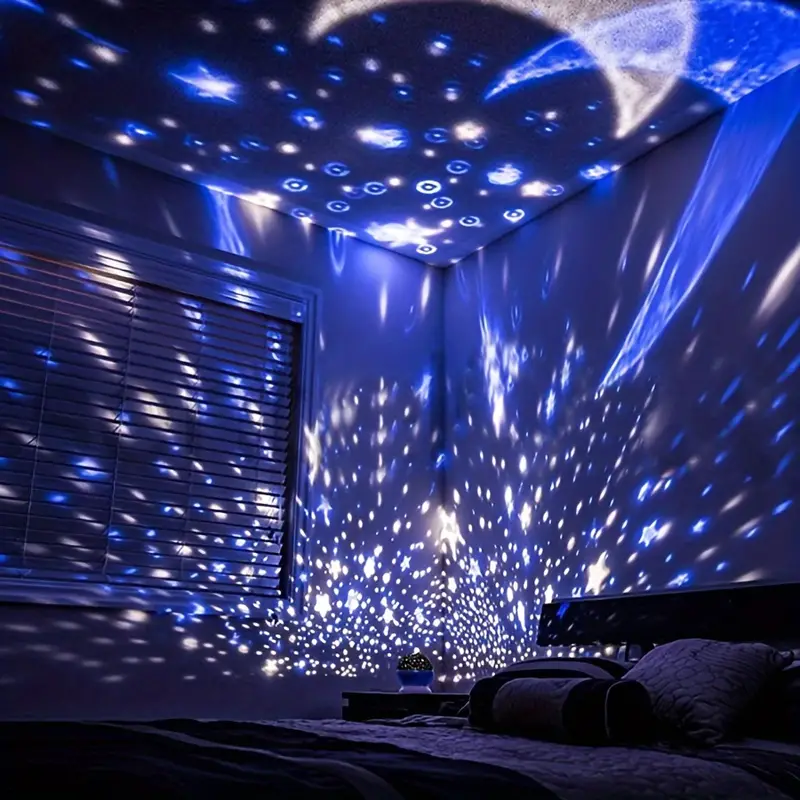 BowLift | Star Projector Nightstand Lamp - Luna