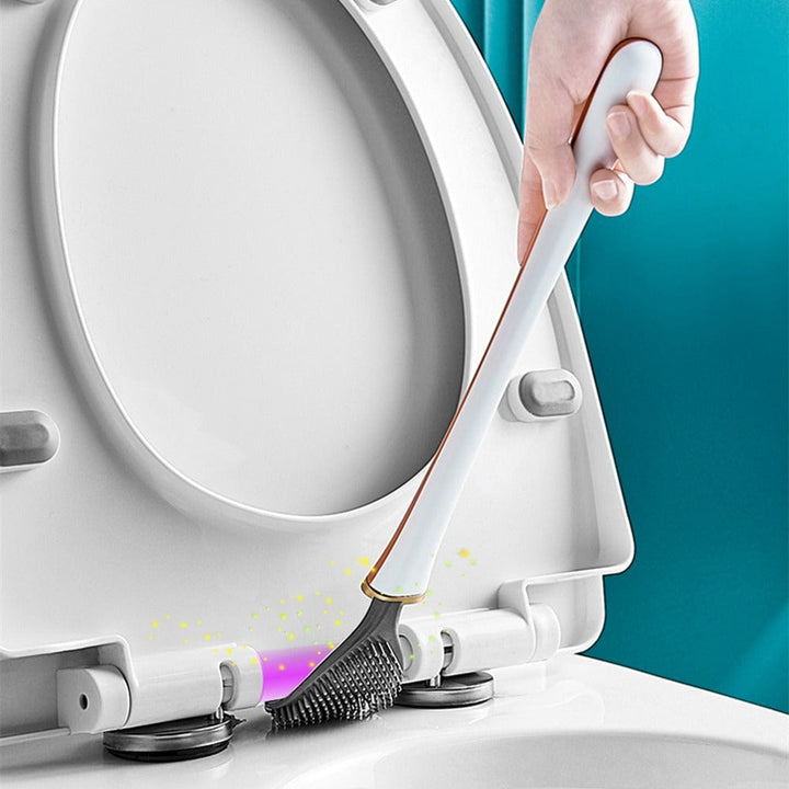 BowLift | Modern flexible silicone toilet brush