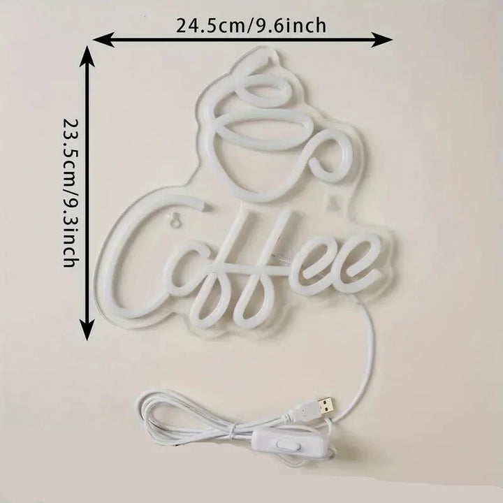 BowLift | Neon Led Coffee Sign For Wall Decoration