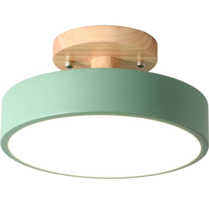 BowLift | Modern Wood LED Ceiling Light with Dimmable Function