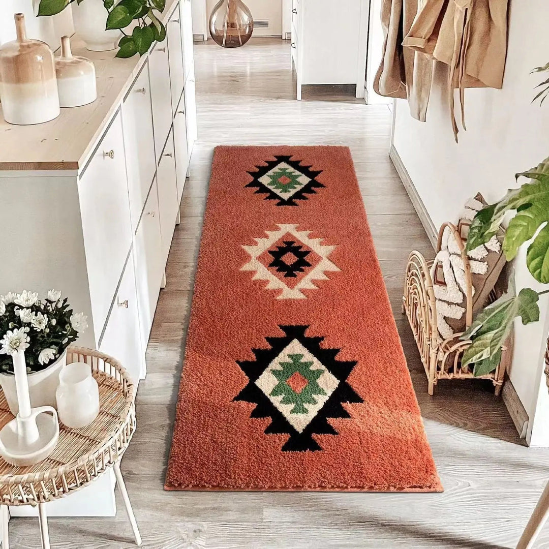BowLift | Plush Geometric Area Rug