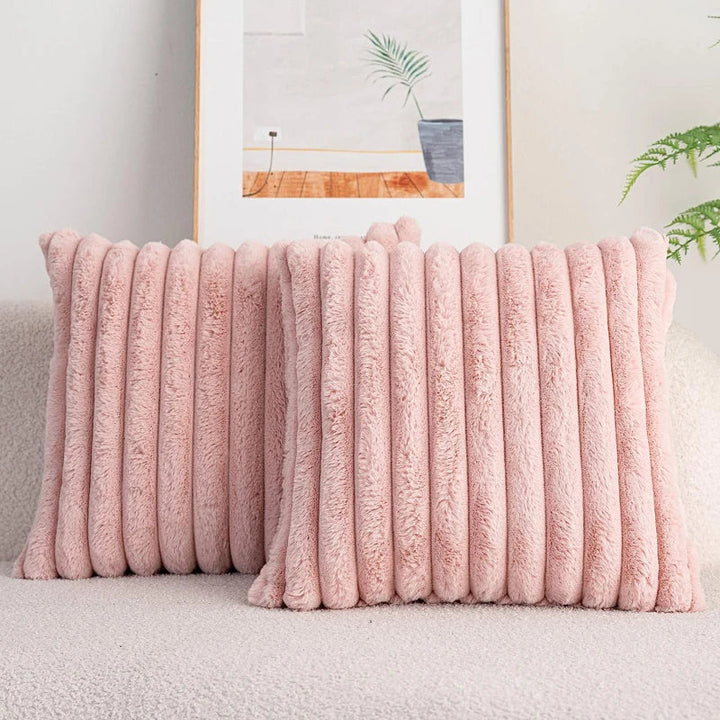 BowLift | Luxury Faux Rabbit Fur Cushion Cover