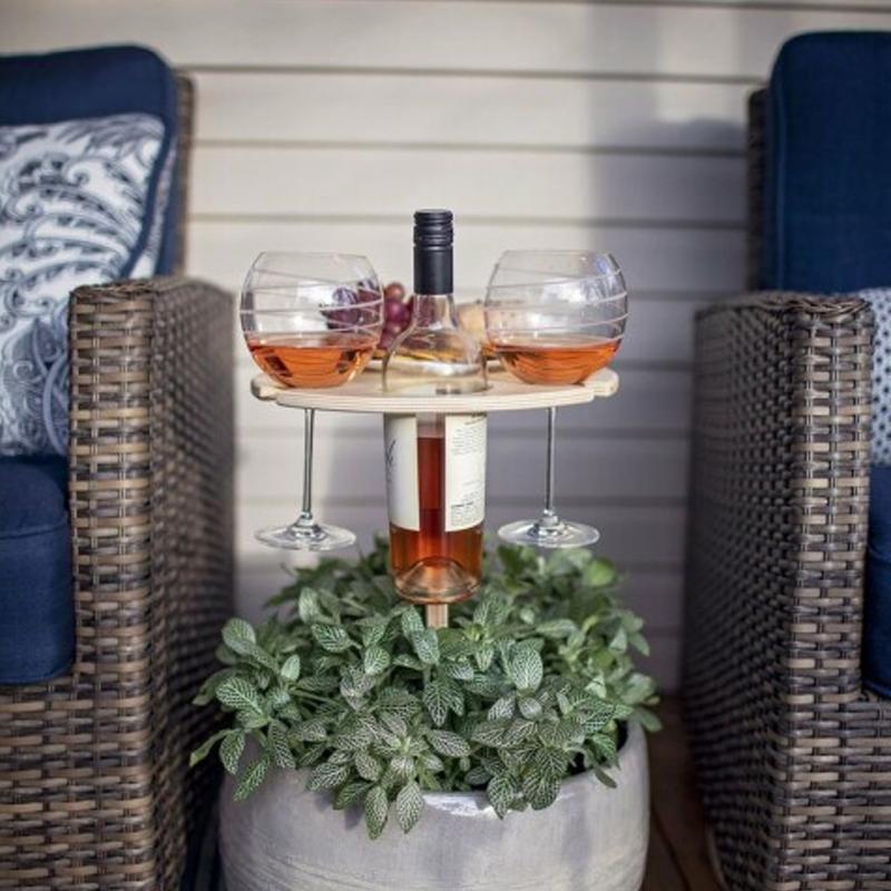 BowLift | Outdoor portable do-it-yourself wine rack