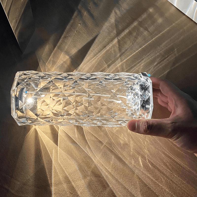 BowLift | Rose Rays Crystal Diamond Table Lamp