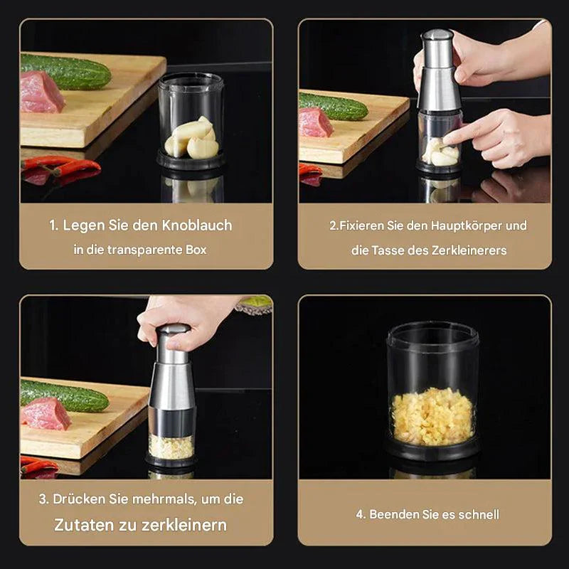 BowLift | Multifunctional Garlic And Vegetable Chopper – Stainless Steel Cutter For Fast Chopping