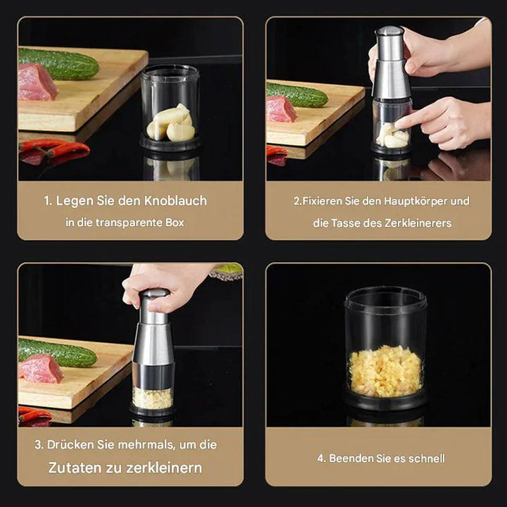 BowLift | Multifunctional Garlic And Vegetable Chopper – Stainless Steel Cutter For Fast Chopping