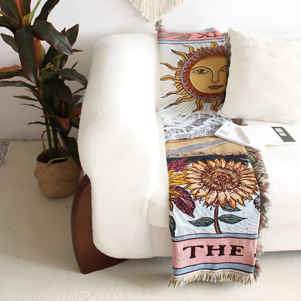 BowLift | Boho Sun Tapestry Blanket
