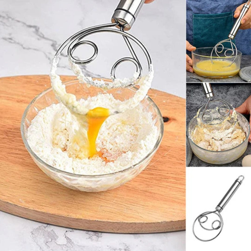 Professional Danish dough whisk for effortless mixing Bowlift