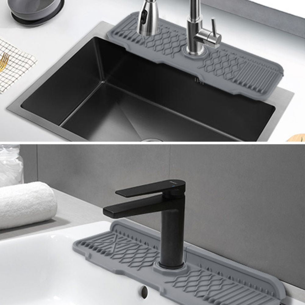 BowLift | Aqua Slope Rubber Faucet Sink Mat