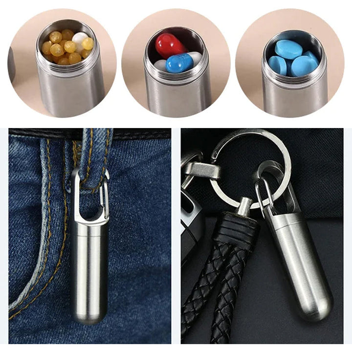 BowLift | Pill Organizer made of Stainless Steel