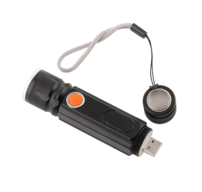 BowLift | USB Rechargeable Magnetic Flashlight – LED Emergency Light with Magnet and Carry Strap