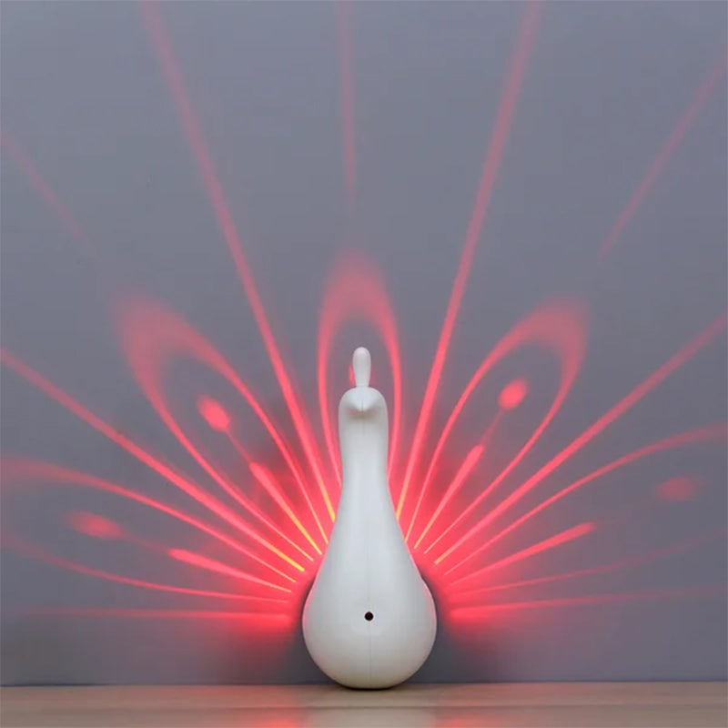 BowLift | Peacock Led Projector Wall Lights For Bedroom