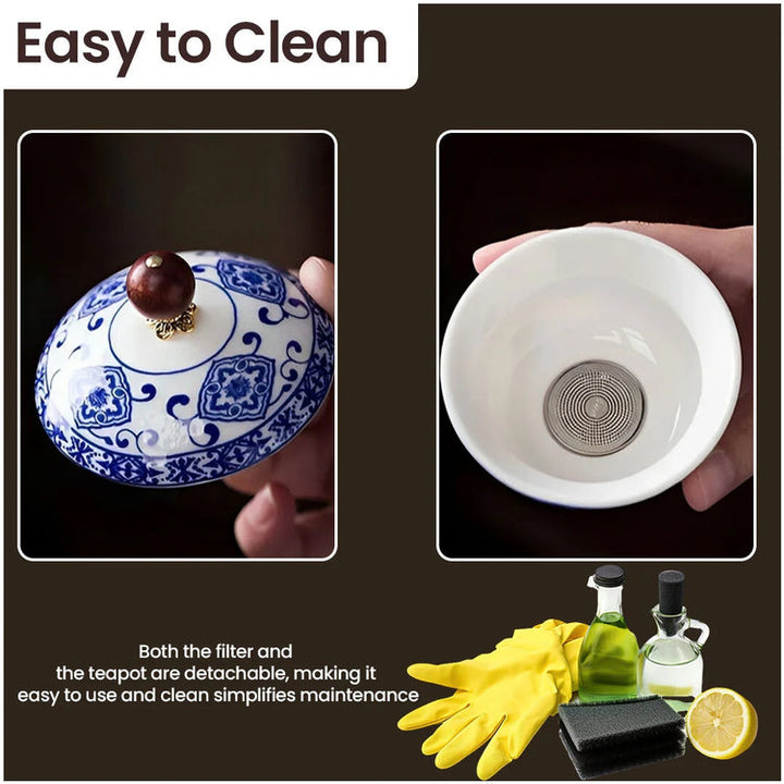 BowLift | Porcelain Gongfu Tea Set – Timeless Elegance, Perfect Tea Experience