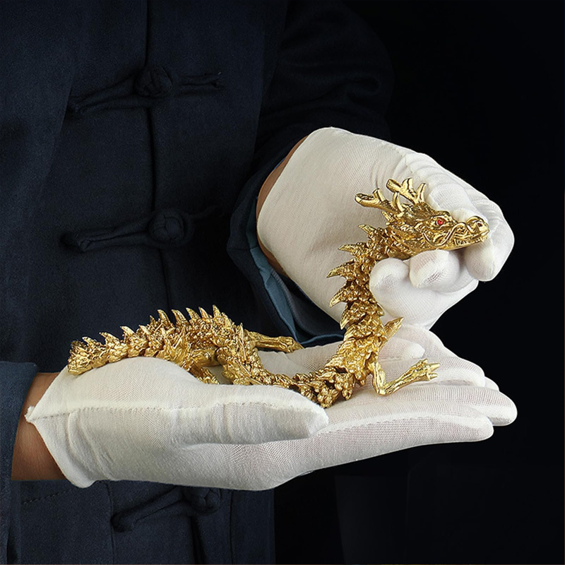 BowLift | Golden Dragon with movable joints