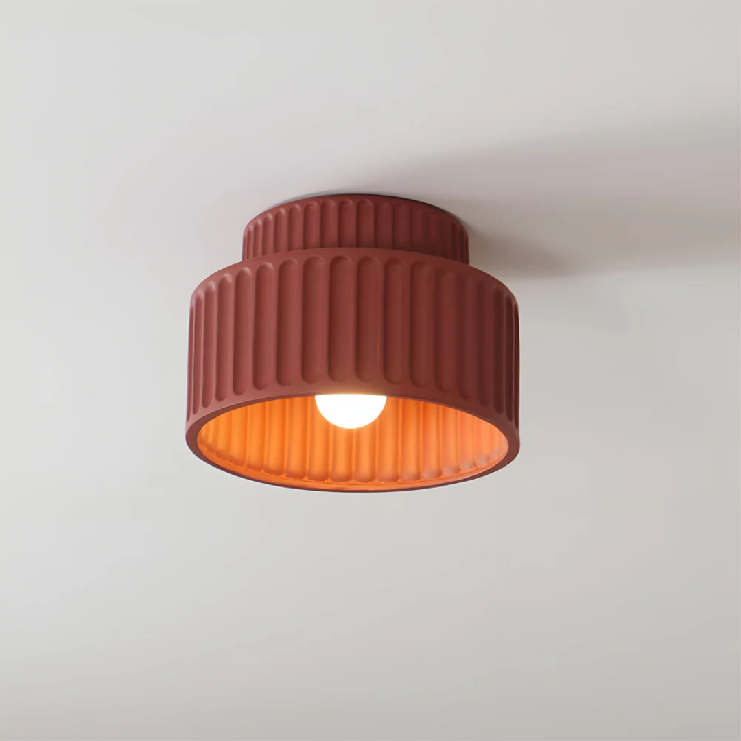 BowLift | Modern Ribbed Ceiling Lamp