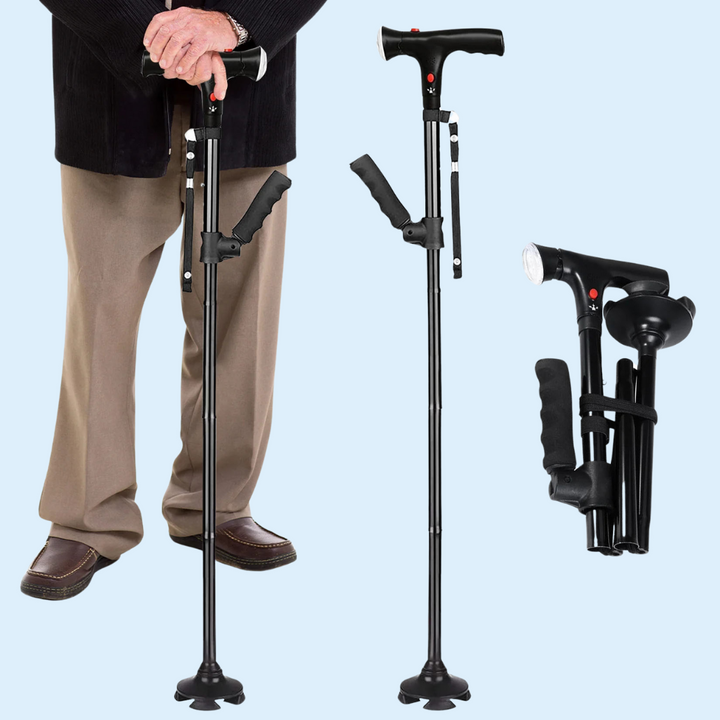 BowLift | Walking Cane | Ergonomic, Lightweight Design for Seniors & Mobility Support
