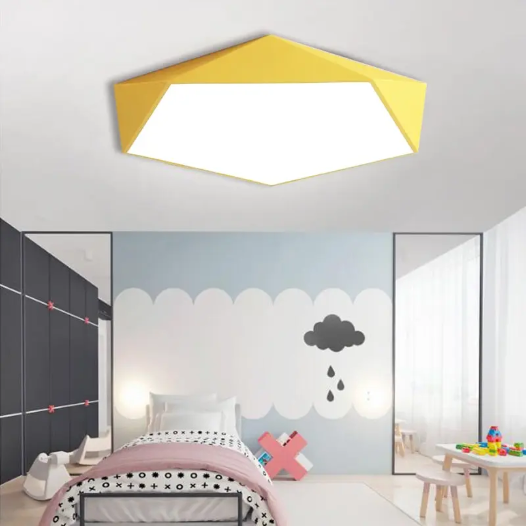 LED Ceiling Light for Bedroom or Kids Room, 3 Sizes and Dimmable Options
