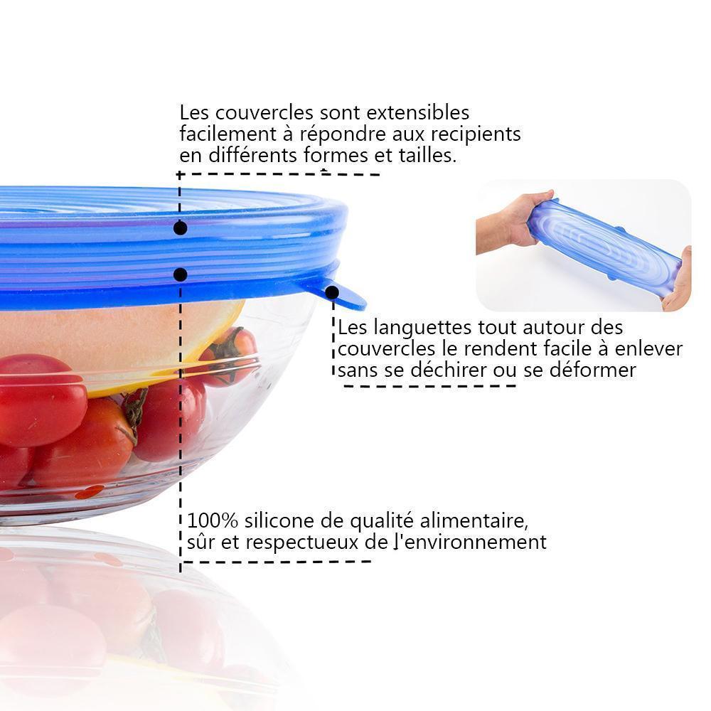 6-piece silicone bowl lid | Bowlift