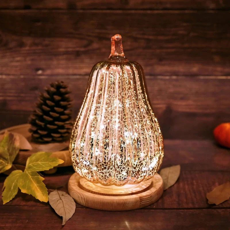BowLift | HarvestGlow Hand-Blown Glass Lamp