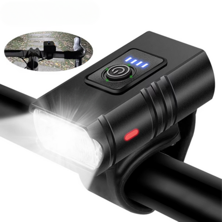 BowLift | USB-C Rechargeable LED Bike Headlight – Easy-Mount Front Light for Road & Mountain Bikes