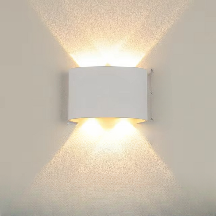 BowLift | Modern LED Wall Sconce - Versatile Indoor Lighting Fixture 4W, 6W, 8W