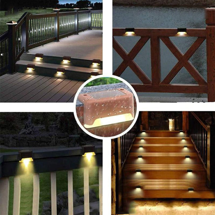 BowLift | Solar Outdoor Stair Lights (4PCS)