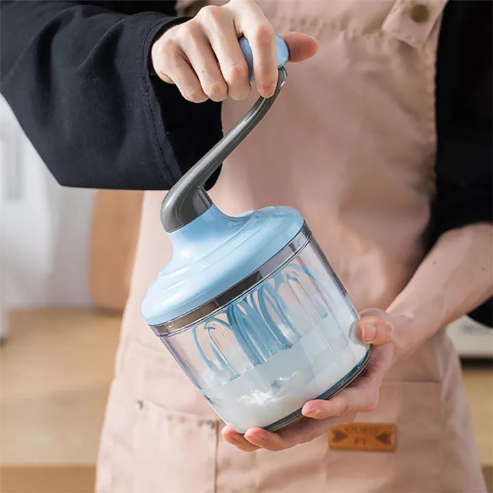 BowLift | HandyWhisk - Cream and Egg White Whisk with Hand Crank