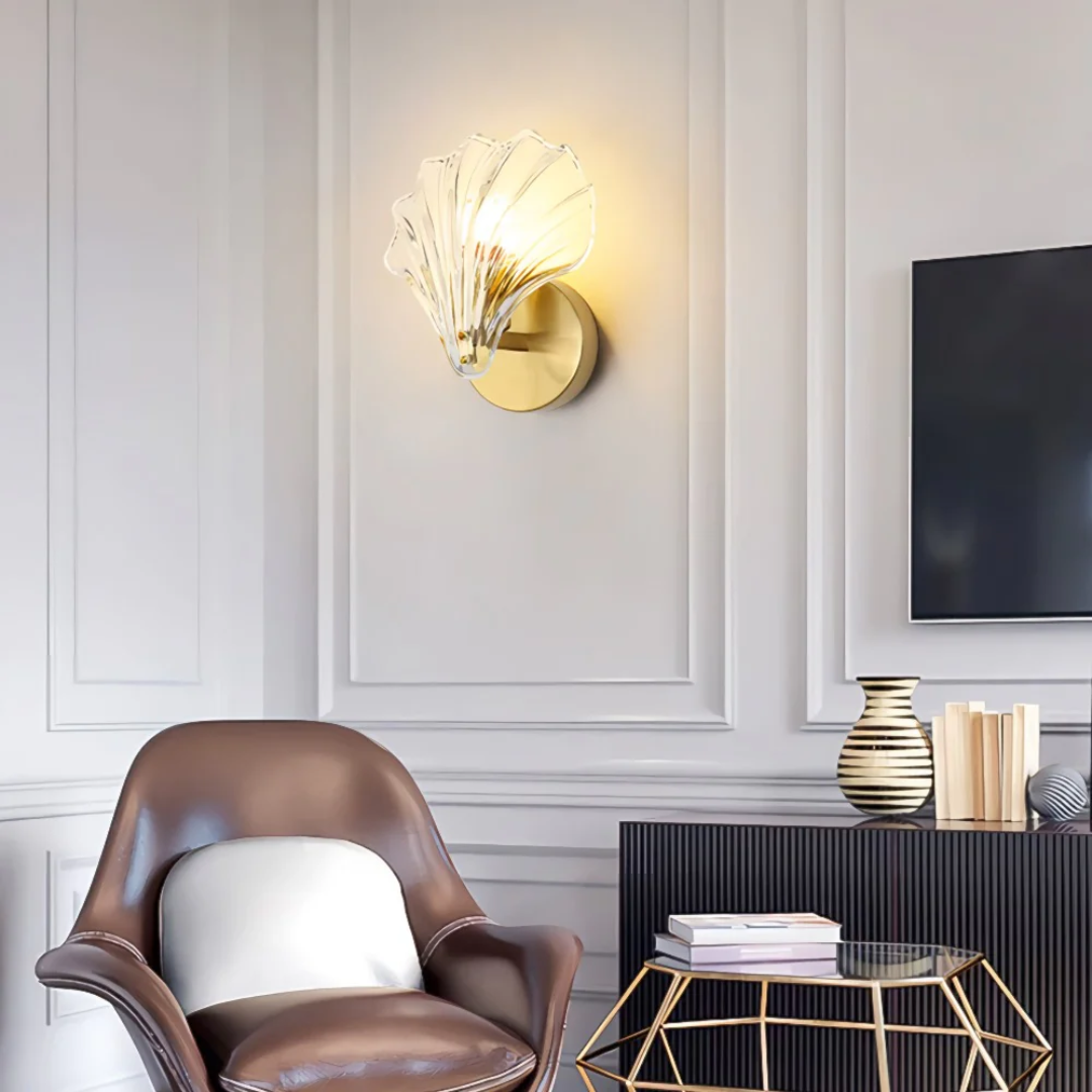 BowLift | Glass Shell Wall Lamp