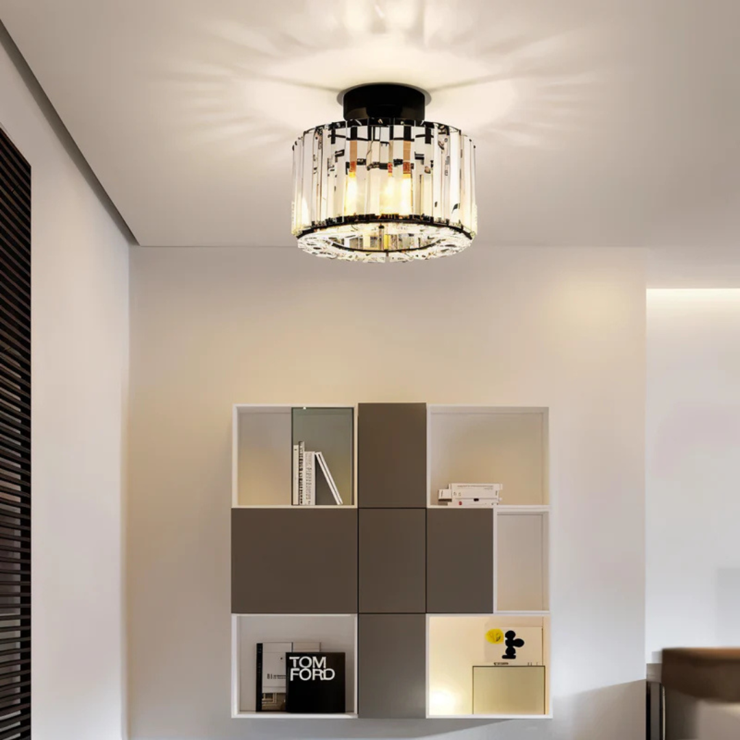 BowLift | Luxury Crystal Ceiling Lamp | Radiant Ceiling Lighting
