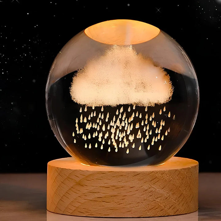 BowLift | 3D Engraved Crystal Ball - Celestia