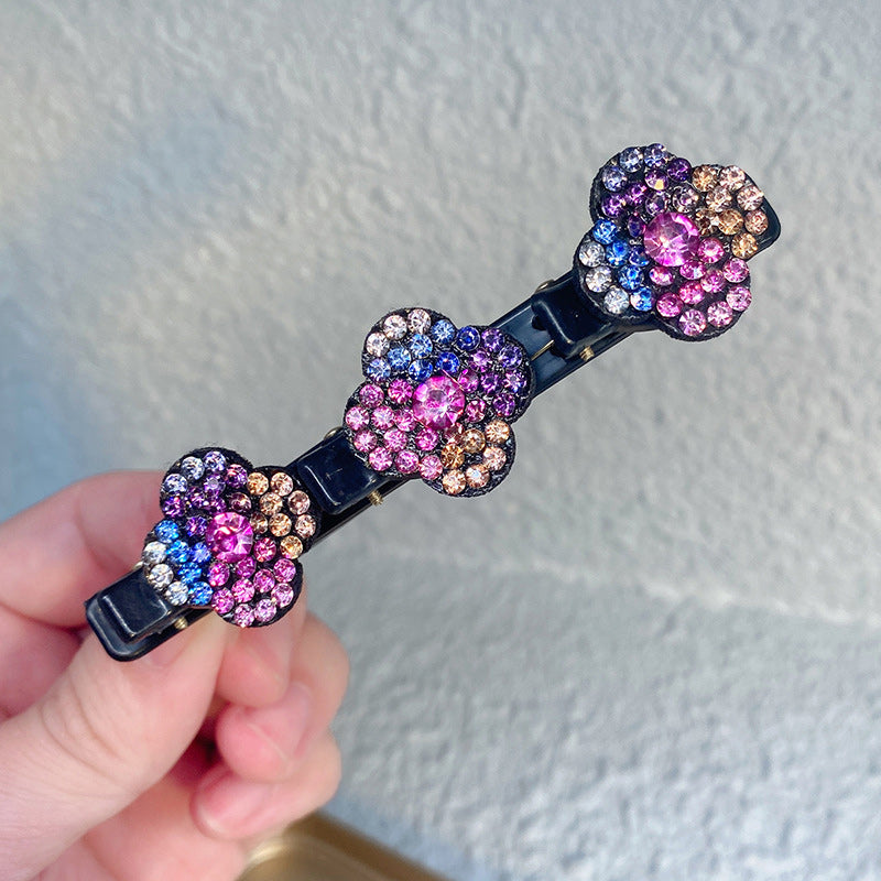 BowLift | Hair clip with crystal flower
