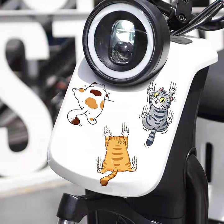 BowLift | Cute Cat Cartoon Car Sticker