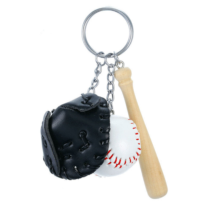 BowLift | Mini Baseball Glove Set Charm Keychain