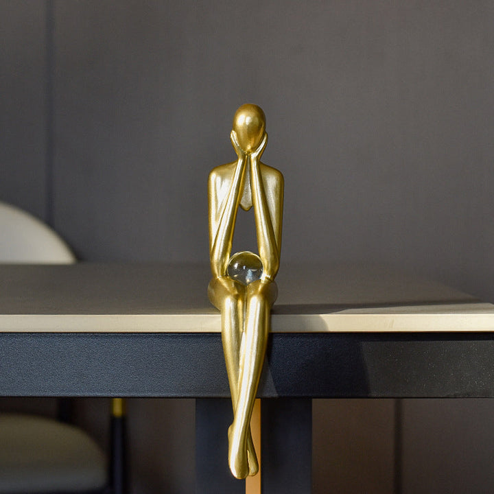 Abstract Figure Art Ornament | Bowlift