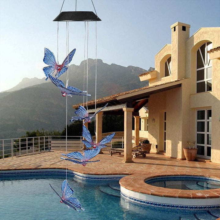 BowLift | Solar-powered butterfly lights