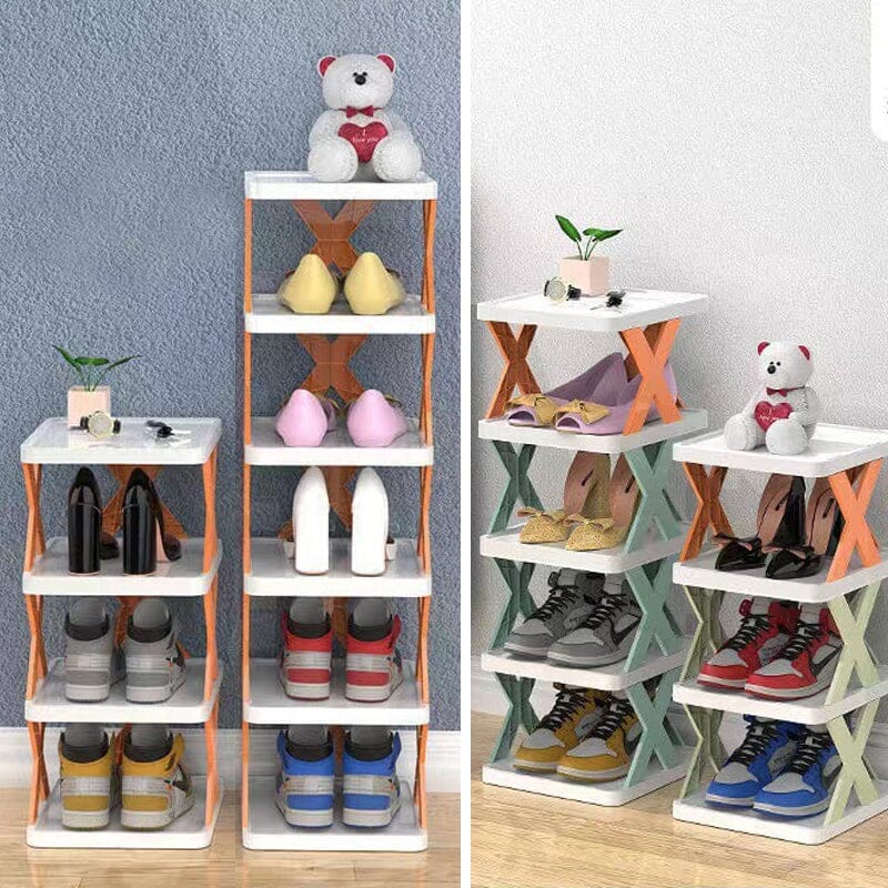 Foldable Multi-Layer Shoe Rack, Shoe Storage Shelf Organizer | Bowlift