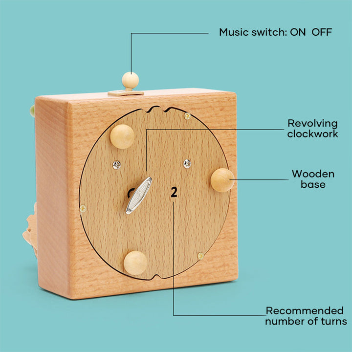 BowLift | Handmade Wooden Rotating Music Boxes