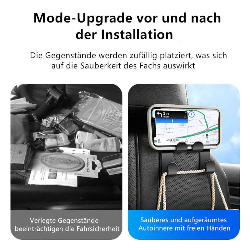 BowLift | Car Multifunction Cell Phone Holder Hook