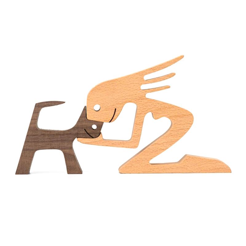 BowLift | Pet Lover - Wooden Sculpture Table Ornaments