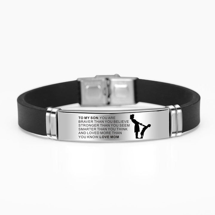 BowLift | To My Son Inspirational Bracelet