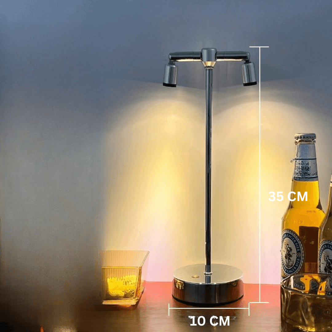 BowLift | VibeLume - Vintage Touch-Controlled Table Lamp