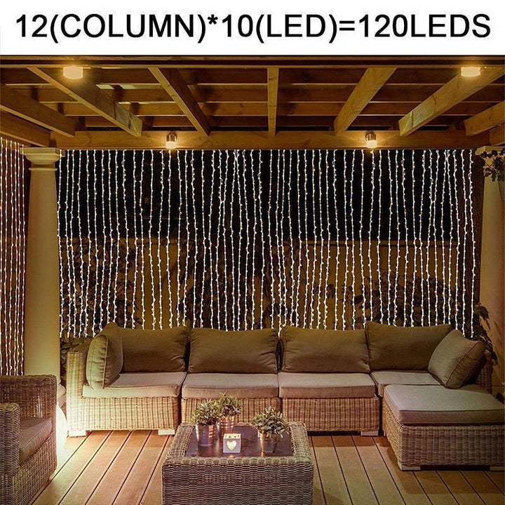 BowLift | Twinkle Star 300 LED Window Curtain String Light
