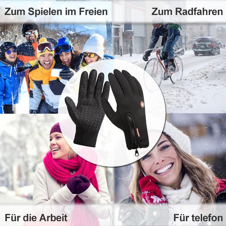 BowLift | High-quality, warm, windproof and waterproof touchscreen gloves, Unisex