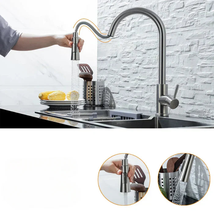Sensor kitchen faucet Bowlift