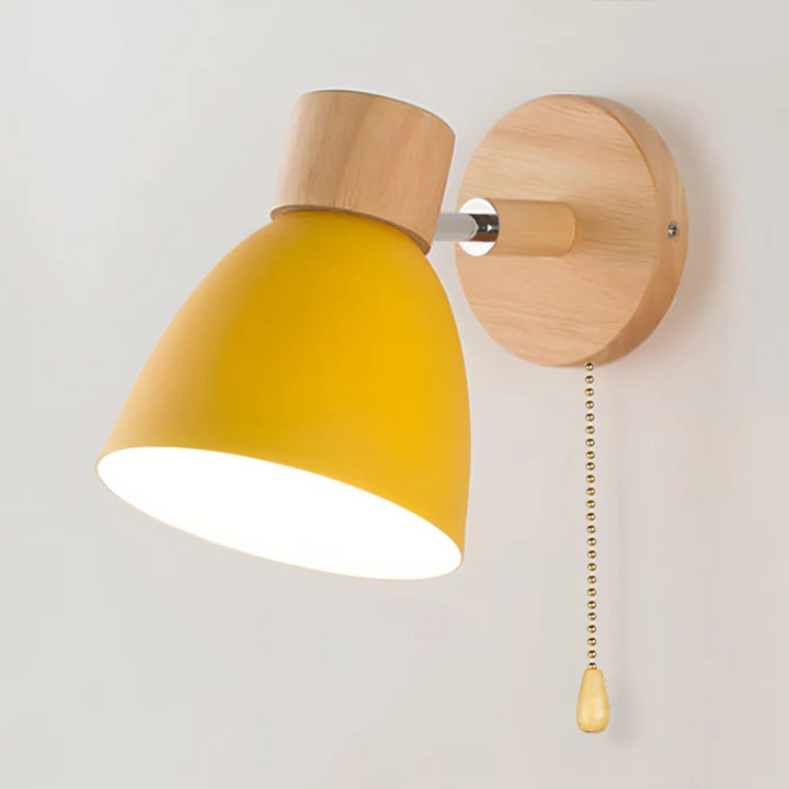 Scandinavian Wall Lamp for Indoor Lighting, LED-Compatible Design